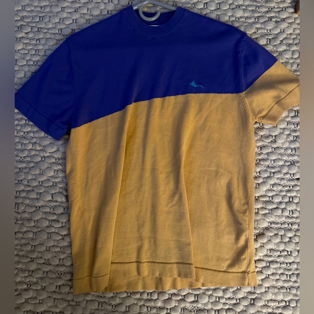 Purple and Yellow Tie Dye T-Shirt